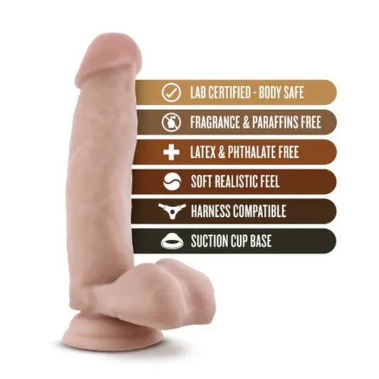 Coverboy The Pool Boy 7'' Dong by Blush Novelties - Realistic Dildos