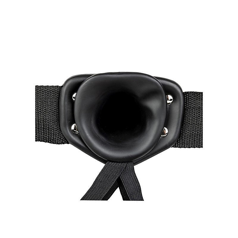 REALROCK Vibrating Hollow Strap-On by Shots Toys - Realistic Dildos
