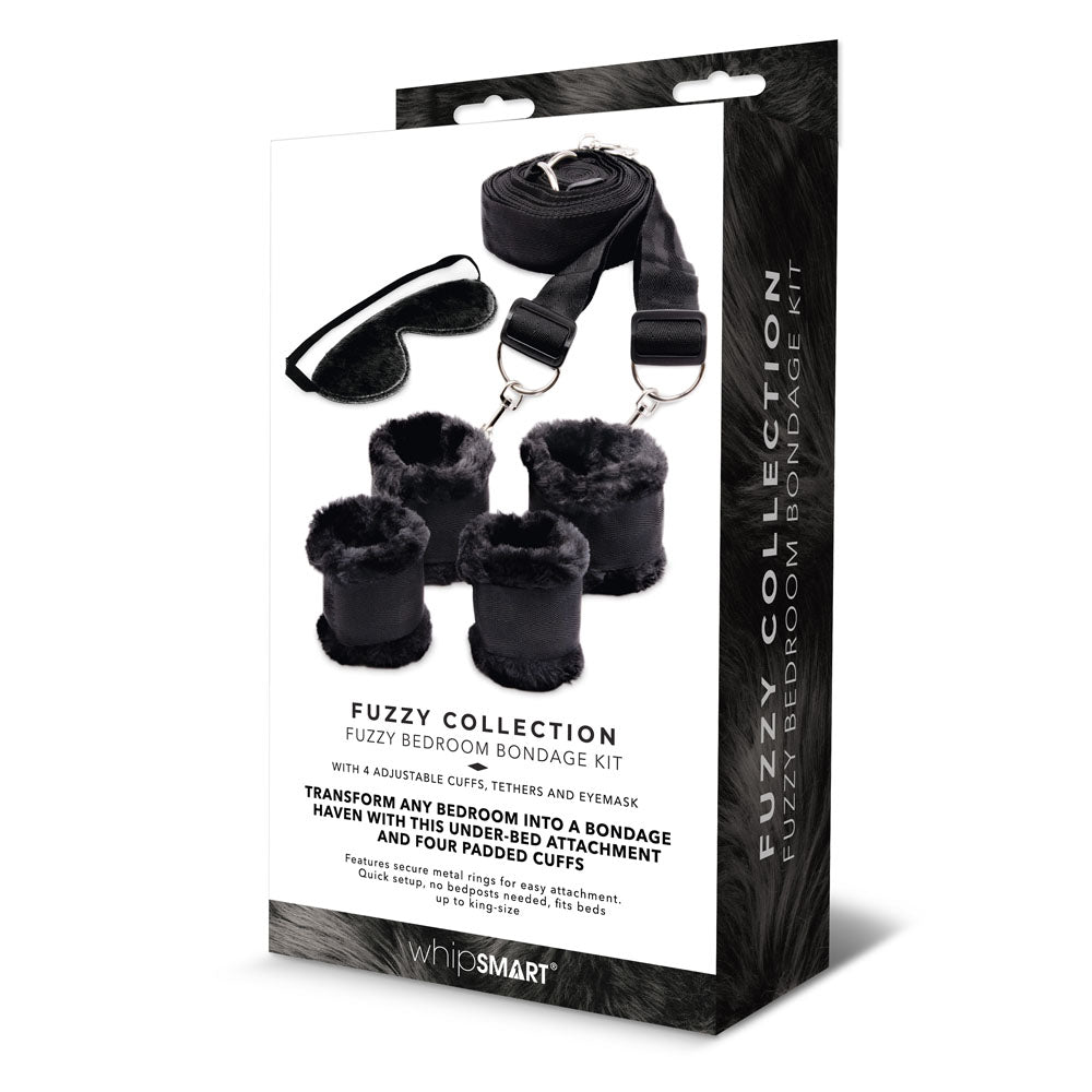 WhipSmart Fuzzy Bedroom Bondage Restraint Set - Bondage Kits