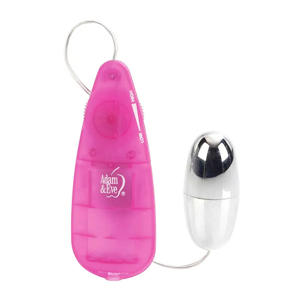 Adam & Eve VIBRATING SILVER BULLET Vibrator 2.0 with Remote - Bullet Vibrators