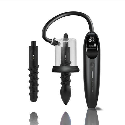 LuvPump RosCup Pro Smart Rosebud Pump Anal Pump with Probe - Penis Pumps And Stretchers