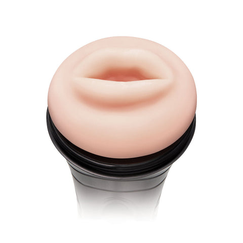 Zolo STROKE OFF Deep Throat BJ Mouth Stroker - Masturbators and Strokers