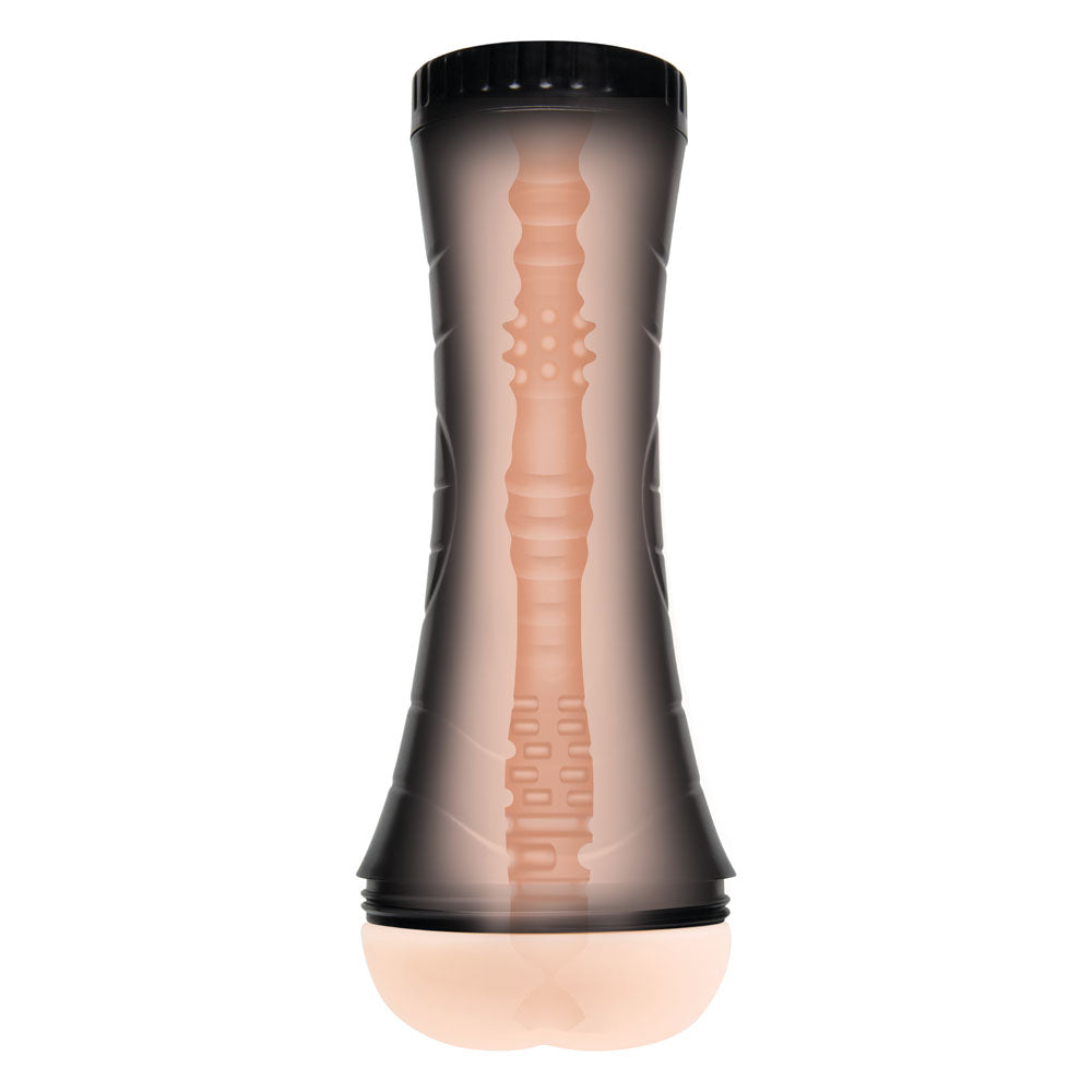 Zolo STROKE OFF Deep Throat BJ Realistic Mouth Stroker - Masturbators and Strokers