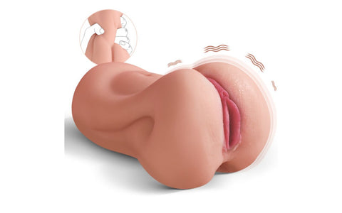 Agatha Realistic Vibrating Vaginal Masturbator by XISE - Masturbators and Strokers