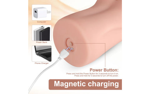 Agatha Realistic Vibrating Vaginal Masturbator by XISE - Masturbators and Strokers