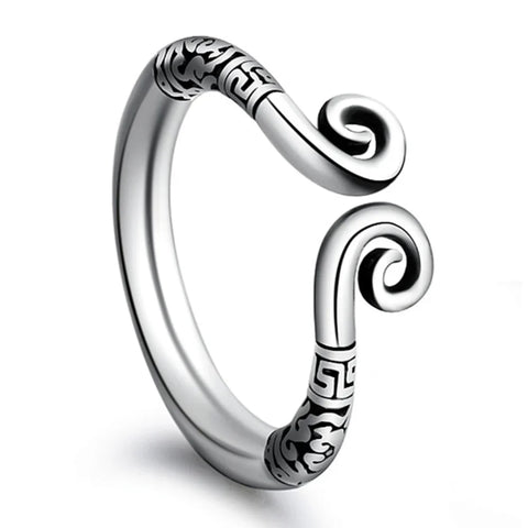 Ancient Stainless Steel Mens Glans Ring by BDStyle - Cock Rings