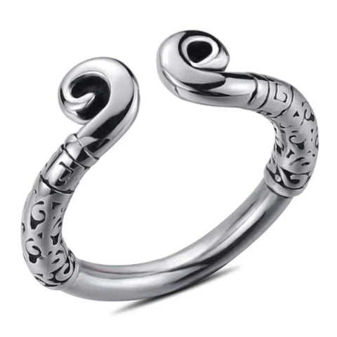 Ancient Stainless Steel Mens Glans Ring by BDStyle - Cock Rings