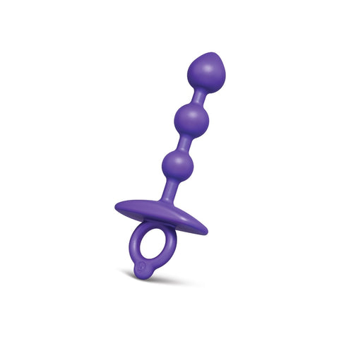 Butties ZIP Silicone Anal Bead by B-Vibe - Anal Beads and Balls