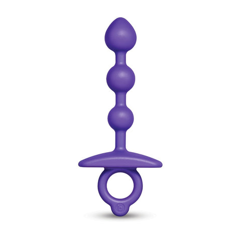 Butties ZIP Silicone Anal Bead by B-Vibe - Anal Beads and Balls