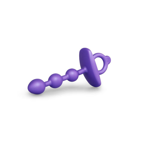 Butties ZIP Silicone Anal Bead by B-Vibe - Anal Beads and Balls
