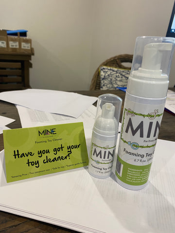 Foaming Anti Bacterial Adult Toy Cleaner by Mine - Adult Toy Cleaner