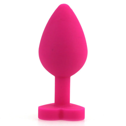 BDStyle Heart Shape Silicone Anal Plug