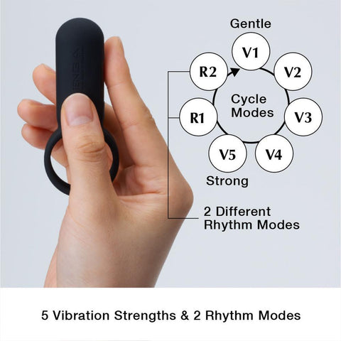 Smart Mens Pleasure Vibrating Cock Ring by Tenga - Vibrating Cock Rings
