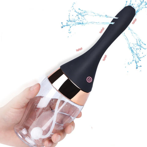 Bowling Automatic Electric Vibrating Enema Bulb by BDStyle - Enemas and Douches