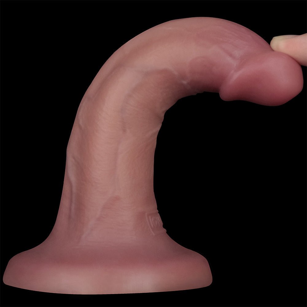 Lovetoy Dual Density Power Cock Vibrating Dong Flesh - Vibrating Dildos