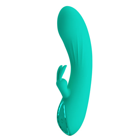 Rechargeable DJ Stick Seafoam Rabbit Vibrator by Baile - Rabbit Vibrators