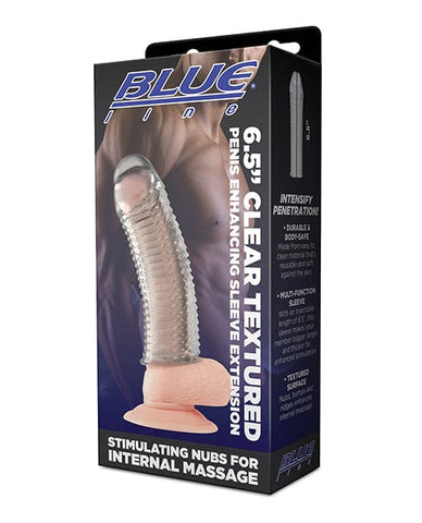 Line Textured Penis Enhancing Sleeve by Electric EEL Inc - Penis Sleeves and Extenders