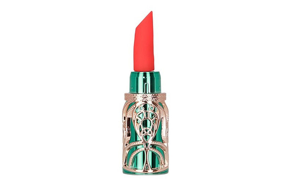 BMS Factory Emerald Kiss 4 In 1 Lipstick Vibrator - Bullet Vibrators