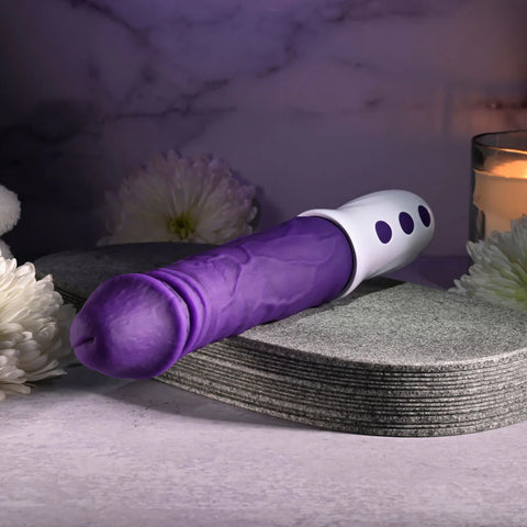 PLUM THRUST Rechargeable Vibrator by Evolved - Realistic Dildos