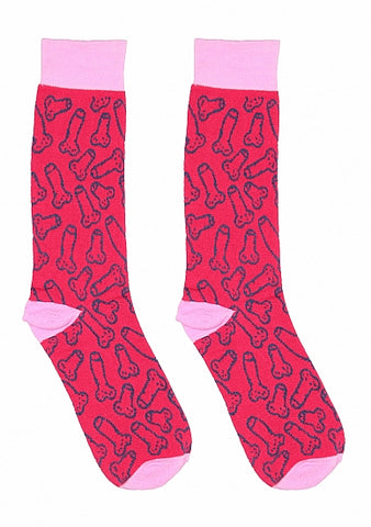 Cocky Print Sexy Socks Party Gift by Shots Toys - Party Gifts and Novelties