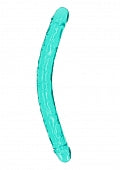 Crystal Realistic Double Dong by Shots Toys - Double Ender
