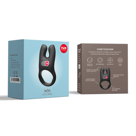 NOS Bottle USB-C Rechargeable Vibrating Cock Ring - Vibrating Cock Rings