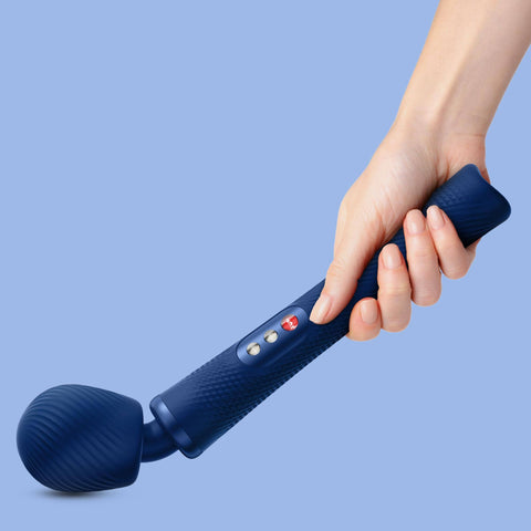 VIM Nightblue USB-C Rechargeable Rumbling Massage Wand - Body Wands