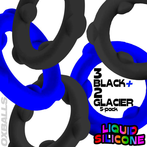 Gearheads Spinner Cock Rings by Oxballs - Cock Ring Sets