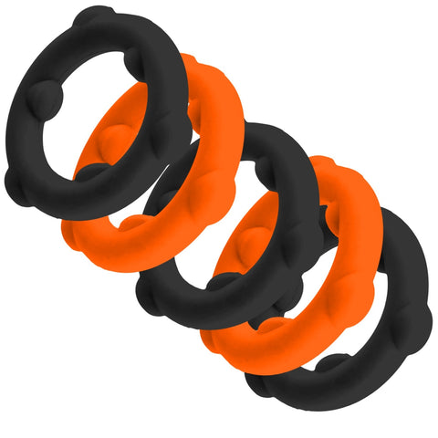 Gearheads Spinner Cock Rings by Oxballs - Cock Ring Sets