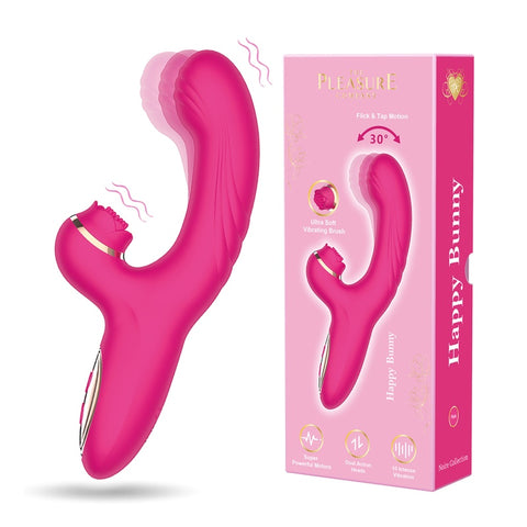 Happy Bunny Rabbit Vibrator by Full Circle - Rabbit Vibrators