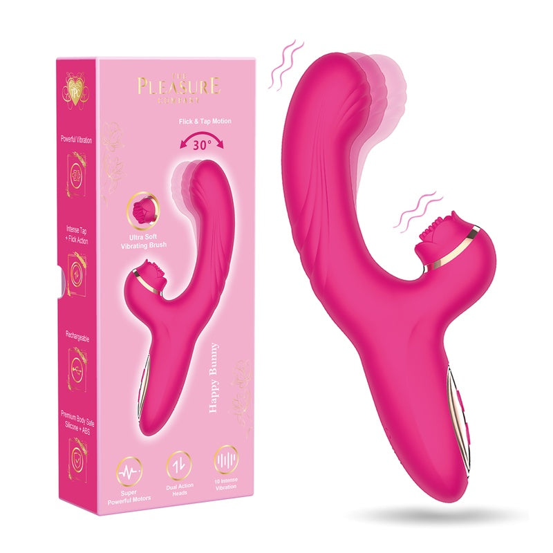 Full Circle Happy Bunny 10 Function Rabbit Vibrator - Rabbit Vibrators