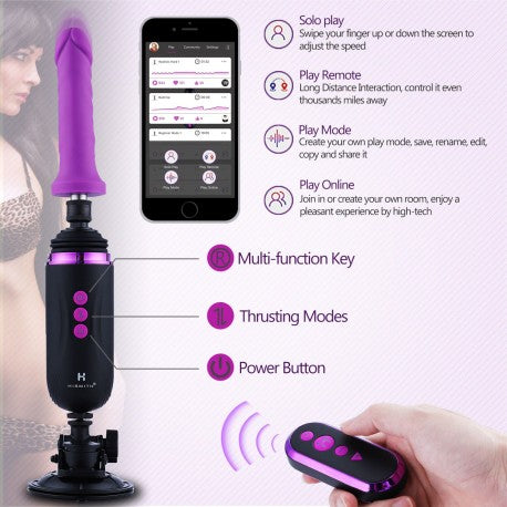 Capsule Rechargeable Portable Sex Machine by Hismith - Sex Machines