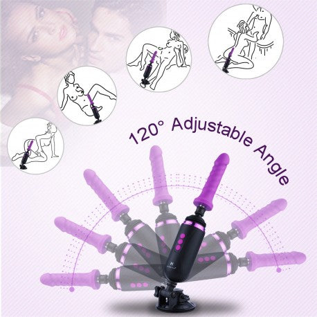 Capsule Rechargeable Portable Sex Machine by Hismith - Sex Machines