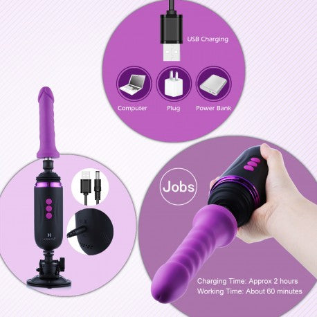 Capsule Rechargeable Portable Sex Machine by Hismith - Sex Machines