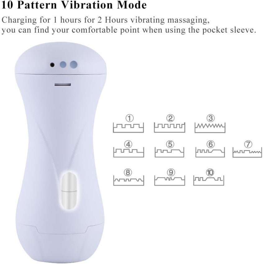 Hismith Vibrating Vagina Stroker Machine Attachment - Sex Machines
