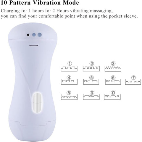 Vibrating Vagina Stroker Machine Attachment by Hismith - Sex Machines