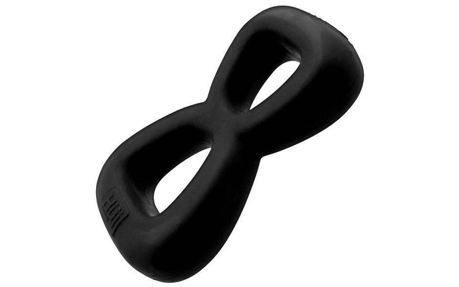 Hunkyjunk Boomerang Double Cockring Ball Stretcher - Ball Stretchers and Crushers