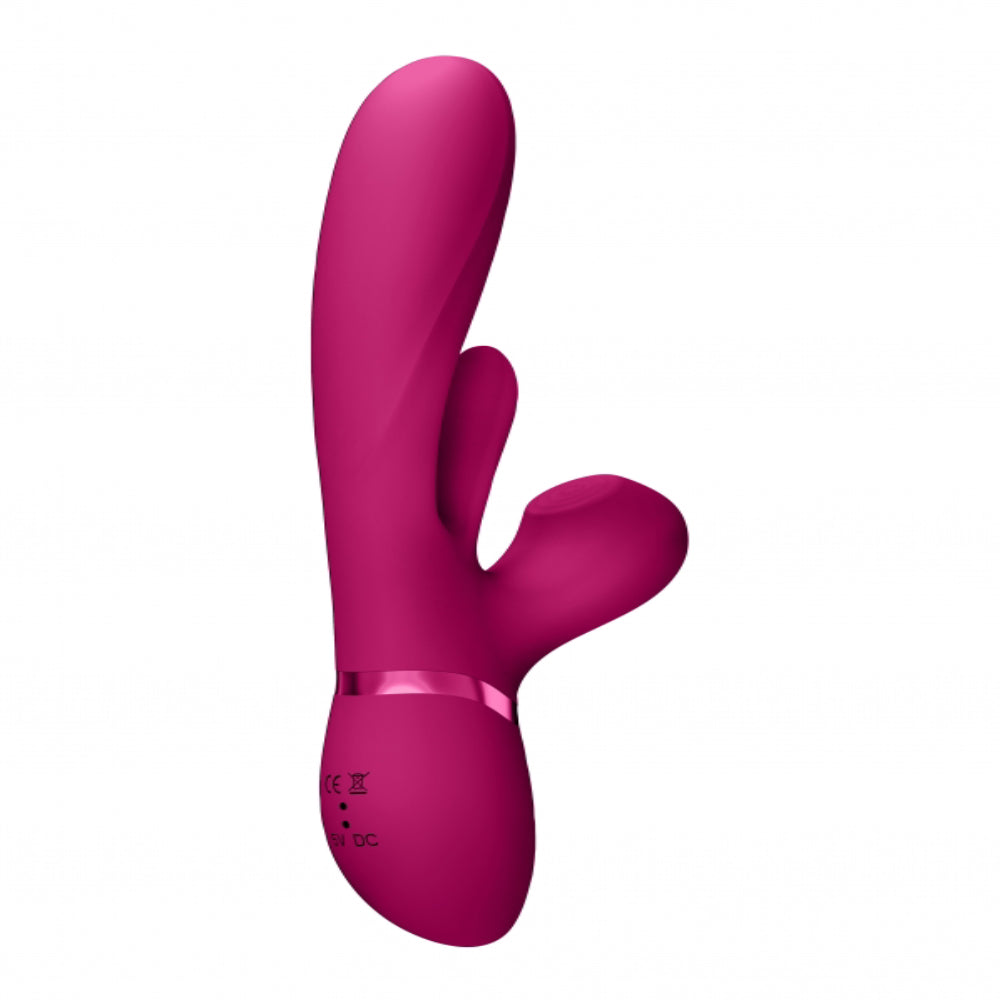 Kura - Thrusting G-Spot Vibrator with Flapping Tongue - - Rabbit Vibrators