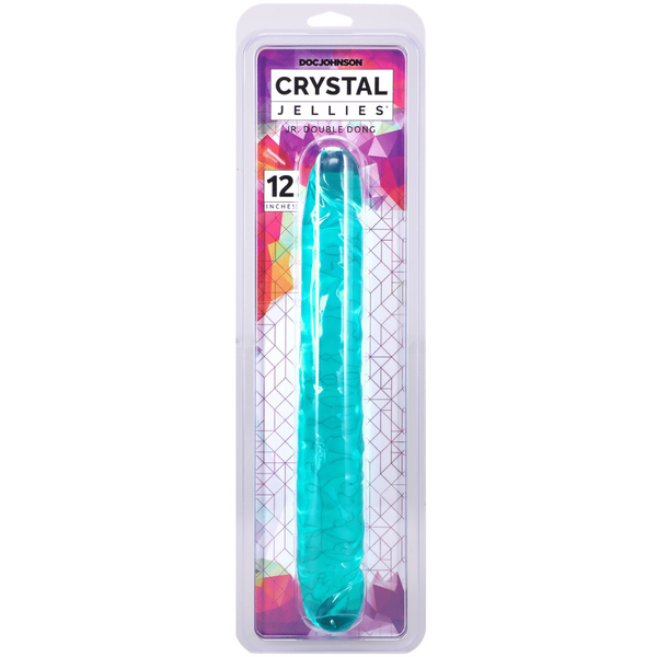 Doc Johnson 12 Inch Realistic Jr. Flexible Double Dong - Realistic Dildos