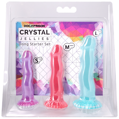 Dong Starter Set by Doc Johnson - Realistic Dildos