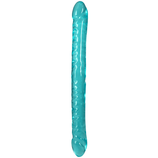 Doc Johnson's 18 Inch Crystal Jellies Flexible Double Dong - Realistic Dildos