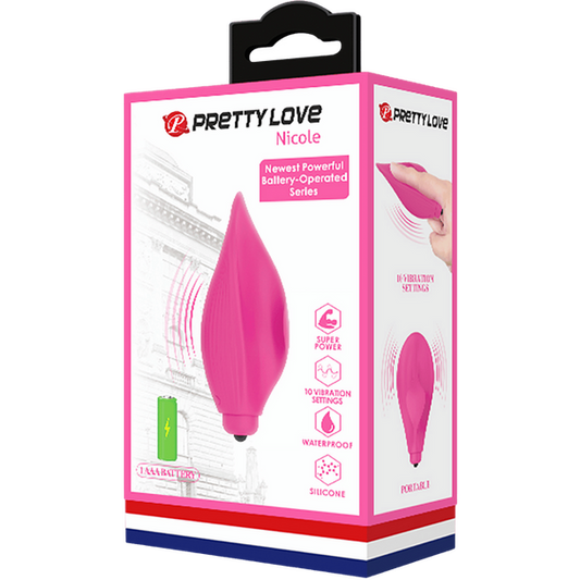 Silicone Finger Vibe Nicole Finger Vibrator by Baile - Finger and Tongue Vibrators