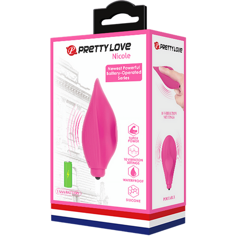 Silicone Finger Vibe Nicole Finger Vibrator by Baile - Finger and Tongue Vibrators