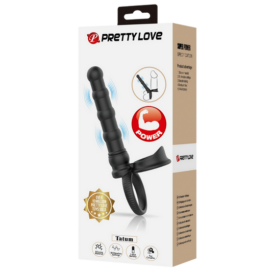 Baile Tatum Vibrating Cock Ring with Anal Probe