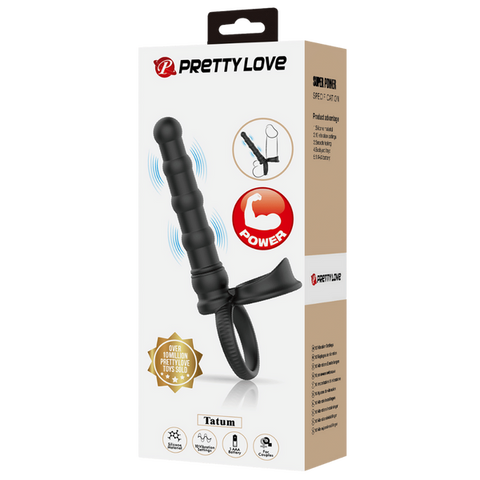 Tatum Cockring with Anal Probe by Baile - Vibrating Cock Rings