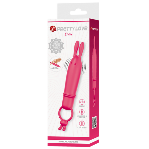 Bunny Finger Vibrator Delia by Baile - Finger and Tongue Vibrators