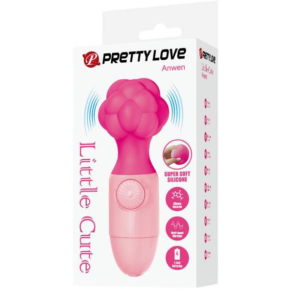 Baile Anwen Little Cute Silicone Mini Body Wand Massager - Body Wands