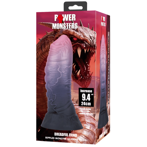 Dreadful Fiend 9.4" Realistic Dildo by Baile - Realistic Dildos