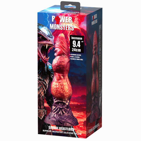 Savage Beastlord 9.4" Realistic Dildo by Baile - Realistic Dildos