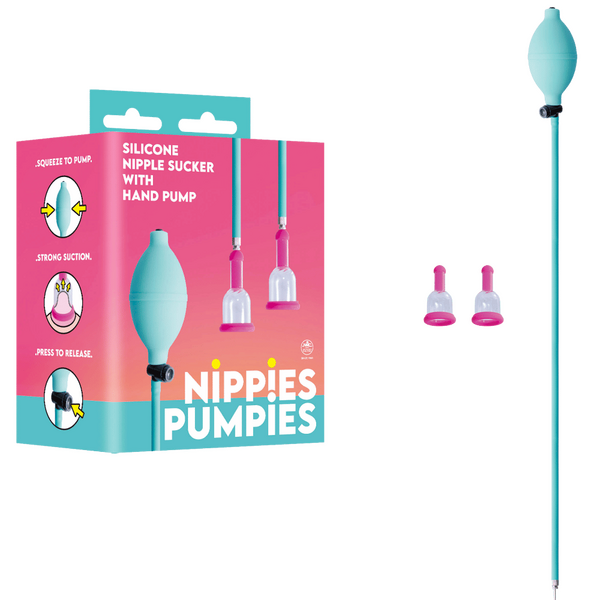 Nanma Nippies Pumpies Silicone Nipple Sucker - Breast and Nipple Toys
